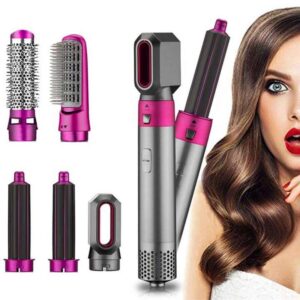 Hot Air Brush: Dry, Style, and Volumize with Ionic Technology (5-in-1)